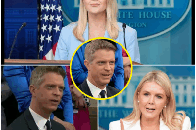 “KAROLINE LEAVITT SHAMED LIVE ON AIR—NBC’S GARRETT HAAKE DESTROYS HER IN FRONT OF THE NATION WITH ONE BRUTAL FACT!”  In a mind-blowing moment that’s sent shockwaves through Washington, Karoline Leavitt stood at the White House podium, ready to tear apart federal judge James Boasberg with a vicious, false attack. What she thought was her moment of triumph quickly spiraled into utter humiliation when NBC’s Garrett Haake shattered her entire narrative with a single, crushing fact:  “That’s just not true, Karoline. I have to correct the record here.”  The room went completely still. Leavitt, caught in the act of spreading lies, smiled—but then froze. Her confidence crumbled as the audience watched in stunned silence, unable to recover from the brutal, live fact-check.  For the press secretary, it was more than a slip-up. It was a public execution. A smear campaign that she thought would destroy her target turned into her own personal annihilation—exposed, humiliated, and powerless.  **When a press secretary is exposed like this in front of millions, you know something massive has gone wrong. This wasn’t just a mistake—it was a political trainwreck of epic proportions.  The aftershock of this disastrous exchange is already erupting across social media, and the final reveal will hit you like a cold slap to the face.