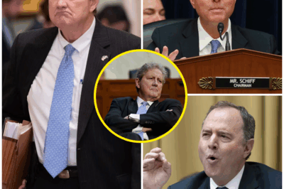 SHOCKING LAWSUIT: SENATOR KENNEDY FILES $100 MILLION CLAIM AGAINST ADAM SCHIFF—BUT WHAT HAPPENED ON LIVE TV LEFT EVERYONE STUNNED!  In a jaw-dropping move that’s shaking the political world, Senator Kennedy has filed a massive $100 million lawsuit against Adam Schiff—but it was what happened next that truly blew everyone away. Live on air, Kennedy’s reaction was so unexpected, it left the entire room frozen and viewers speechless.  The explosive legal move has sent shockwaves through the media, but what’s really behind this unprecedented lawsuit? Why did Kennedy, known for his calculated strategy, choose to take such a drastic step now? And what was the catalyst that triggered this full-blown confrontation?  As the story unravels, the true motives behind this lawsuit remain a mystery. Could there be a hidden agenda? Or is this just the beginning of an even bigger political storm? Stay tuned—the answers will surprise you.