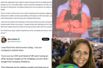 CEO Andy Byron’s Public Affair with Kristine Cabot at Coldplay Concert Sparks Scandal—Employee Fired, But It’s His Wife’s Bold Move That’s Stealing the Spotlight