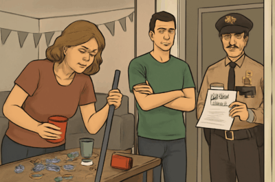 My Son Said It Was My Job To Clean—Then The Sheriff Crashed His Party With Eviction Papers