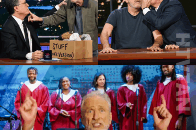 “SACK THE F_ UP.” — Jon Stewart Didn’t Say It Quietly. He Led a Choir. And That’s When CBS Knew They’d Lost Control.