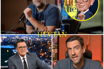 “‘HE’S NOT FUNNY’ — CLAY TRAVIS UNLEASHES ON CBS, SLAMS COLBERT’S LATE SHOW CANCELLATION LIVE ON FOX NEWS!”  In a scathing, no-holds-barred takedown, OutKick’s Clay Travis absolutely shredded CBS for canceling The Late Show with Stephen Colbert, calling out the network for letting the once-great comedy icon spiral into oblivion. On Jesse Watters Primetime, Travis didn’t hold back, accusing Colbert of ruining late-night TV by replacing laughs with woke lectures that alienated his audience.  Once a comedy titan, Colbert’s $40 million-a-year show became a financial and ratings disaster. Travis blasted Colbert for his preachy, smug demeanor, saying it killed the vibe and led to CBS pulling the plug.  The reaction? Social media is exploding, with fans declaring the end of an era. But the real question is: Has this scandal been the shockwave late-night TV desperately needed?