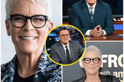 “JAMIE LEE CURTIS DROPS A BOMBSHELL: CBS ACCUSED OF SABOTAGING COLBERT’S SHOW—AND A GAME-CHANGING NEW LATE-NIGHT SHOW MAY BE COMING!”  In a shocking revelation that has rocked the entertainment world, Jamie Lee Curtis has accused CBS of orchestrating a calculated takedown of Stephen Colbert’s show—complete with sabotage, gag orders, and behind-the-scenes manipulation. The accusation has sent shockwaves through Hollywood, leaving one burning question: Was Colbert forced out?  But the drama doesn’t stop there. Whispers from insiders reveal something far bigger on the horizon: a revolutionary late-night show in the works—a joint venture between Colbert and Rachel Maddow. This isn’t just another late-night program; it could redefine the entire genre, shaking the very foundation of television as we know it.  What is CBS trying to hide? And what’s next for the late-night scene? The answers are more explosive than you could ever imagine—stay tuned for the shocking truth behind this unprecedented media storm.