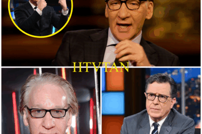 “Bill Maher Slams Stephen Colbert: ‘He’s Just a Puppet for the System’ — A Shockwave Hits Late-Night TV!”  In an explosive revelation, Bill Maher didn’t just criticize Stephen Colbert — he shattered the facade. Labeling Colbert a “puppet for the system,” Maher’s scathing words sent shockwaves through the late-night world.  Maher pulled no punches, accusing Colbert of blindly serving the establishment and “feeding the machine” with his content. This bold attack has sparked a firestorm, forcing fans to question the authenticity of their favorite late-night stars and leaving everyone wondering: What does Maher know that the public doesn’t?  As tensions between the two rise, all eyes are now on Colbert. How will he respond to this ruthless challenge? The aftermath of this battle could dramatically shift the late-night TV landscape — and the stakes have never been higher.