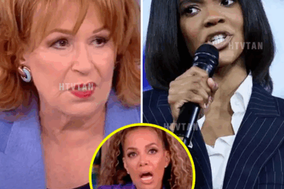 “EXPLOSIVE FIRST DAY: CANDACE OWENS PUSHES JOY BEHAR OFF THE SET ON THE VIEW—TENSIONS ERUPT LIVE!”