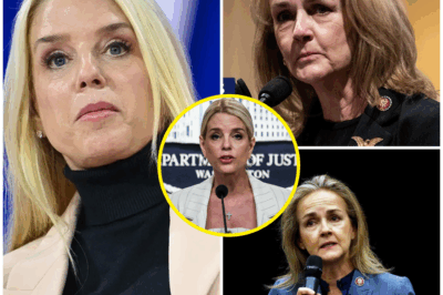 EXPLOSIVE TV SHOWDOWN: PAM BONDI AND MADELEINE DEAN CLASH IN UNFORGETTABLE LIVE BATTLE—THE TRUTH BEHIND THE FIERY CONFRONTATION!  In a shocking moment that has left the political world reeling, former Florida Attorney General Pam Bondi erupted into an all-out verbal war against Democratic Congresswoman Madeleine Dean, live on-air. What started as a routine exchange exploded into a heated battle of words, with both women trading sharp barbs that had viewers on the edge of their seats. The studio breathed in tense silence as the two political titans clashed, sending shockwaves through social media and sparking a firestorm of debate.  But what triggered this unprecedented confrontation? What was the hidden agenda that sparked Bondi’s fiery tirade, and how did Dean respond to the unexpected attack? As the two went head-to-head, every word exchanged seemed to ignite more rage, with neither willing to back down.  In the aftermath of this unforgettable showdown, questions loom: Who truly came out on top? Is this the beginning of an explosive new rivalry, or is there more at play here than meets the eye? One thing’s for sure—this live exchange will be remembered for years to come. The full story behind this dramatic face-off is about to blow your mind.