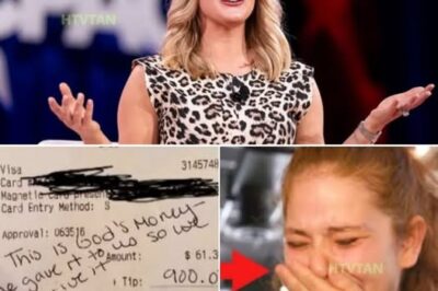 Kindness, and Controversy: How Karoline Leavitt’s Secret Note to a Waitress Sparked a National Firestorm