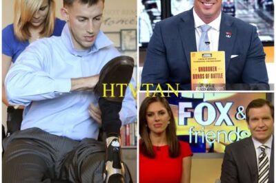 “‘She Saved Me,’ Johnny Joey Jones BREAKS DOWN in Tears on Live TV — Emotional Tribute to His Wife Leaves Viewers Speechless!”  In a shocking moment on Fox & Friends, war hero Johnny Joey Jones choked up mid-segment, delivering a raw tribute to his wife, Meg. With tears in his eyes, Jones confessed, “I owe her my life,” revealing how she stood by him through his darkest moments after returning from war. “She didn’t marry a hero—she stayed with a broken man until he could walk again… without legs.” His emotional words, full of love and gratitude, left viewers stunned. The moment quickly went viral, showcasing the true heroism of a woman who saved him in ways no surgery ever could.