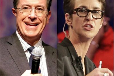 In an unexpected and jaw-dropping turn of events, Stephen Colbert, fresh off the sudden cancellation of The Late Show, has teamed up with Rachel Maddow for a bold new program that is already causing waves. With their combined wit, political insight, and star power, could this dynamic duo reshape the landscape of late-night television?