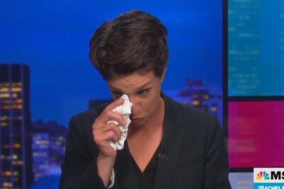 Rachel Maddow suddenly choked up and burst into tears, forcing her to cut the show short. That rare moment didn’t stem from work pressure, but from the heartbreak she felt while reading about young children being separated from their parents. The image of Maddow struggling to stay composed, only to be overwhelmed by emotion, left viewers in stunned silence. Behind the poise of a seasoned journalist lies a deeply compassionate heart, one that trembles in the face of human suffering. After the show, she apologized for losing her composure — and what she revealed afterward left people even more speechless