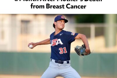 MLB Draft Pick Breaks Down in Tears as He’s Selected No. 2 Just a Month After Mother’s Death from Breast Cancer