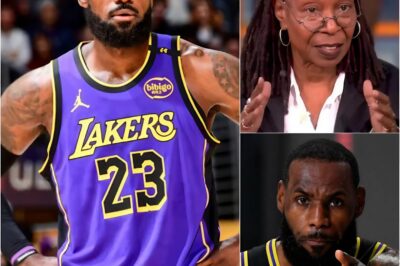 LeBron James explodes on “The View,” demands ABC cancel the show immediately after Whoopi Goldberg insults him live on air.