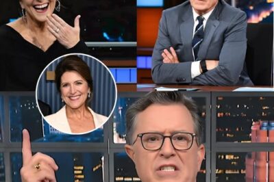 “SAD NEWS – ‘HE CRIED EVERY SINGLE NIGHT’: STEPHEN COLBERT’S WIFE BREAKS SILENCE AND EXPOSES SECRETS HE BURIED FOR 17 YEARS”