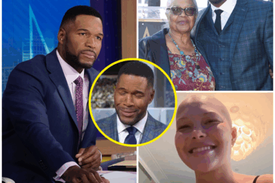 SHOCKING FAMILY REVELATION: MICHAEL STRAHAN’S WORLD SHATTERS AS HIS MOTHER REVEALS A SECRET THAT LEAVES HIM IN TEARS!  Michael Strahan’s life has been a series of heart-wrenching moments, each more devastating than the last. After witnessing his daughter narrowly escape death from cancer, Strahan was left emotionally scarred, barely holding it together. But just when he thought the worst was behind him, another devastating blow hit—this time from the one person he cherished most in the world: his mother.  In a shocking twist that left Strahan speechless, his mother, with tears in her eyes, revealed a family secret she had kept hidden for 40 years. “Mom, please tell me this is just a joke,” Strahan begged, but the truth was too heavy, too painful to deny. As he stood there, unable to comprehend the depths of the revelation, his world began to crumble once again.  The secret, now exposed, has shattered Strahan’s carefully constructed world, leaving him to confront the painful reality of what he never knew about his own family. What was this explosive truth that has left the GMA host in such a state of shock? And what does this reveal about the hidden scars of Strahan’s past?  This latest revelation marks another chapter of loss, betrayal, and emotional devastation in Strahan’s life, and it’s left the nation stunned. As Strahan comes to grips with yet another gut-wrenching truth, the question remains: how much more can one man endure?
