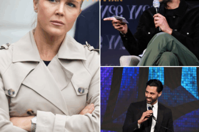 “SHOCKING SHOWDOWN: HASAN MINHAJ TRIES TO CUT OFF KAROLINE LEAVITT MID-SPEECH AT HARVARD—SEE WHAT HAPPENED NEXT!”  In a jaw-dropping moment at Harvard, Karoline Leavitt was interrupted mid-speech by none other than comedian Hasan Minhaj, who attempted to silence her during her highly anticipated talk. The clash between the political figure and the comedian left the audience in shock as tensions flared live on stage.  What triggered this explosive confrontation, and how did Karoline handle Minhaj’s bold attempt to cut her off? The full, behind-the-scenes details are unfolding below👇