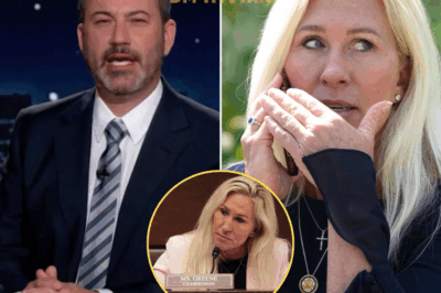 “JIMMY KIMMEL TORCHES MTG ON LIVE TV AFTER SHE DEMANDS HIS ARREST—THE SHOCKING RESPONSE THAT LEFT EVERYONE SPEECHLESS!”  In a jaw-dropping showdown on live TV, Jimmy Kimmel went head-to-head with Marjorie Taylor Greene after she demanded his arrest for her portrayal. What was expected to be a simple disagreement quickly escalated into a heated clash, as Kimmel fired back with a brutal, unfiltered response that no one saw coming.  But just when it seemed like the dust had settled, an unexpected plot twist emerged that has left viewers reeling. What did Kimmel say next, and how did it completely shift the tone of the debate? The explosive details are unfolding now—don’t miss the full story below 👇