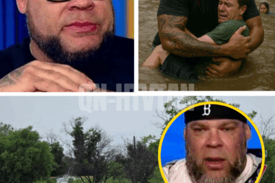 “He didn’t post. He packed” — Tyrus SHOCKS America by quietly driving into flood-ravaged Kerrville with supplies, guitar, and a heart bigger than the storm itself — what he did without cameras left even first responders speechless
