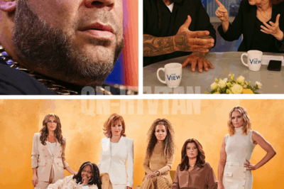 “You brought me here to lynch me!” — Tyrus EXPLODES on The View, SHOUTS at co-hosts before STORMING OFF set in fiery MELTDOWN that left Joy Behar frozen and Whoopi scrambling to cut to commercial