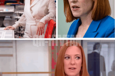 “They didn’t just come for my show… they came for me.” Jen Psaki SHOCKS live audience with RAW accusation of NETWORK SABOTAGE – says RIVALS are plotting to SINK her career as RATINGS mysteriously collapse and loyalty fractures on-air