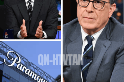 “They told me it was numbers, but I smelled fear.” – Stephen Colbert’s SHOCK CANCELLATION sparks wave of speculation as CBS quietly pulls the plug on The Late Show amid whispers of SECRET PAYOUTS and shady backstage deals – fans demand answers but the silence is deafening