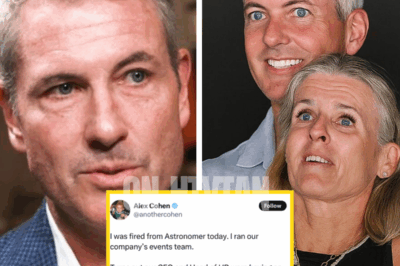 “They FIRED me for seeing what I wasn’t supposed to see.” – Astronomer employee EXPOSES secret Coldplay concert affair between CEO Andy Byron and HR boss Kristin Cabot – gets TERMINATED after booking tickets that revealed them, now SUES company for $30 MILLION over TOXIC culture and RETALIATION