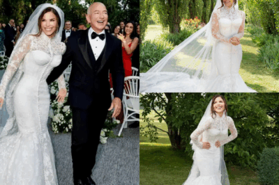 1 MINUTES AGO: JEFF BEZOS’ WEDDING PICTURE HEARD IN A $10 MILLION CELEBRATION – THE UNTOLD LOVE STORY AND SECRET REVEALATIONS BEHIND HIS MARRIAGE THAT HAVE LEFT THE WORLD SPEECHLESS! What seemed like just another billionaire’s extravagant wedding is now unraveling into a captivating love story full of unexpected twists and hidden truths. Jeff Bezos and his new wife have kept their romance tightly under wraps—until now. Behind the multimillion-dollar celebration lies a deeper story, with secret revelations about their connection, the real reasons behind their union, and the surprising journey that led to this monumental moment. What truly sparked their romance? And what does the future hold for this power couple? The full, untold story is about to be revealed, and it’s more shocking than anyone could have imagined.