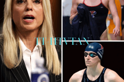 “She Chose the Wrong Fight to Pick — Pam Bondi Didn’t Just Win, She Dominated. In a Stunning Legal Takedown, Bondi Crushed Lia Thomas’s Olympic Dreams, Securing a Monumental Victory for Women’s Sports. With Unyielding Resolve, She Exposed the Truth, Landing the Heaviest Penalty in Sports History for Cheating. The Courtroom Fell Silent. Thomas Had No Response. Social Media Exploded with Praise for Bondi’s Fierce Defense of Fairness, as the World Watched a Champion of Justice Sack a Controversy in One Decisive Blow. This Wasn’t Just a Win — It Was a Game-Changer. 💥👇👇👇”