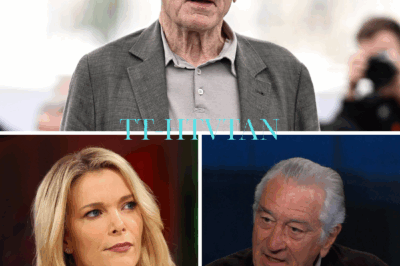 “ROBERT DE NIRO SHUTS MEGYN KELLY DOWN LIVE ON AIR WITH EIGHT CHILLING WORDS—FANS SAY THEY’VE NEVER SEEN HER SO SPEECHLESS!” It wasn’t loud. It wasn’t angry. It was cold, sharp, and straight to the point. Just eight words — that’s all it took for Robert De Niro to leave Megyn Kelly completely speechless. The tension was palpable as her face froze, the words hanging in the air. Cameras rolled. Viewers were glued to their screens. And in mere moments, the clip went viral, with fans calling it ‘the shutdown no one expected.’… Full story below.