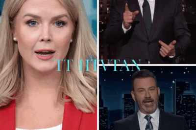 “‘You Really Thought You Could Break Me?’ Karoline Leavitt DESTROYS Jimmy Kimmel Live! — The EPIC On-Air Showdown That Left the Host Walking Off His Own Stage!”