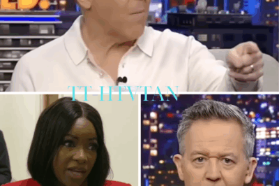 SHOCKING TV MOMENT: JASMINE CROCKETT LOSES IT AFTER GREG GUTFELD DESTROYS HER, LEAVING HER SPEECHLESS LIVE ON AIR! THE STUDIO FALLS SILENT!