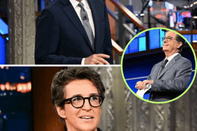 “‘They Thought They Could Shut Me Down,’ Stephen Colbert TEAMS UP WITH RACHEL MADDOW FOR EXPLOSIVE NEW SHOW AFTER The Late Show Cancellation—Is This The Future of Late-Night TV?”