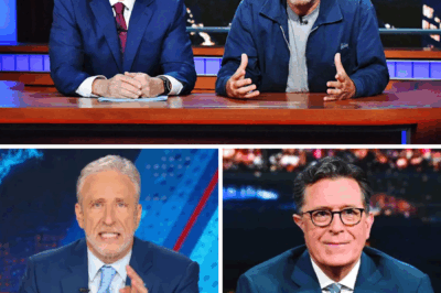 “‘I’M NOT GOING ANYWHERE’: Jon Stewart SLAMS CBS After The Late Show CANCELLATION — ‘Stephen Colbert Deserved Better, This Is A Total Disgrace!’”  Jon Stewart unleashed his fury on The Daily Show Monday night, delivering a blistering monologue in response to CBS’s shocking cancellation of The Late Show with Stephen Colbert. “I’m not going anywhere,” Stewart declared, calling the decision to axe Colbert’s show a “total disgrace.” He made it clear that Colbert, one of late-night’s brightest stars, deserved far better than this. With a fiery call to action, Stewart isn’t just defending Colbert — he’s taking a stand against the network’s blatant disregard for talent and creativity in the late-night world