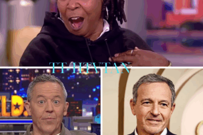 “‘Looks Like You’re Out of Options, Whoopi!’ — Greg Gutfeld ROASTS Whoopi Goldberg After Disney CEO Drops Brutal Ultimatum, Leaving Her Stunned and Speechless!”  In a fiery live TV showdown, Greg Gutfeld didn’t hold back as he took direct aim at Whoopi Goldberg and the other hosts of The View after Disney CEO issued a devastating ultimatum. With biting humor and sharp commentary, Gutfeld dismantled Whoopi’s position, leaving her speechless and visibly shaken. As the tension mounted, Whoopi was left scrambling for words, while Gutfeld’s relentless logic and comedic timing had the crowd in awe. The moment was a clear display of verbal mastery, and it was clear: Whoopi had met her match.
