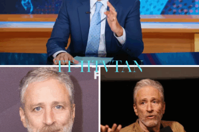 “‘Puppets,’ Jon Stewart SLAMS CBS Executives for Canceling Stephen Colbert’s Show to Please a Fool — What Went Down?”  Jon Stewart didn’t hold back in a fiery tirade against CBS executives, calling them “puppets” for canceling The Late Show with Stephen Colbert in order to appease a “fool.” The bold accusation has sent shockwaves through the media world, with many wondering what really led to this dramatic move. As Stewart prepares to uncover the truth, all eyes are on CBS and their controversial decision that’s now sparking a larger debate on power, control, and the future of late-night television. What exactly happened behind the scenes? The full story is unfolding now.