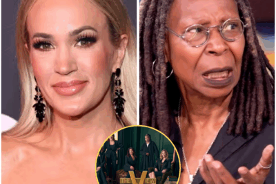 **“DAYTIME TELEVISION SHATTERS: CARRIE UNDERWOOD TAKES ON *THE VIEW* WITH \$100 MILLION LAWSUIT—AND WHAT HAPPENED NEXT WILL BLOW YOUR MIND!”**  It was the moment that forever changed daytime television—and met its match. Carrie Underwood, beloved country music icon and America’s sweetheart, has dropped a bombshell: a \$100 million lawsuit against *The View*. The seismic fallout is sending shockwaves through Hollywood and beyond, shaking the foundations of the entertainment industry.  What began as a seemingly routine roundtable of “lighthearted” banter turned into a fiery on-air clash. Insiders are calling it one of the most brutal, jaw-dropping takedowns in network history. The studio fell into stunned silence as Whoopi Goldberg unleashed a biting, personal string of eight words that hit harder than anyone could have expected. For a split second, the air was thick with tension—then the outrage erupted.  What did Whoopi say that sparked this explosive legal battle, and how will it reshape the future of daytime TV? Stay tuned—this is just the beginning of a drama no one saw coming.
