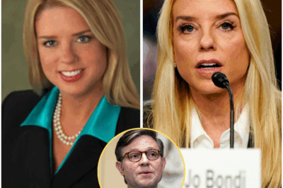 PAM BONDI CRUMBLES UNDER PRESSURE AS EPSTEIN SCANDAL EXPOSES THE SHOCKING TRUTH SHE TRIED TO HIDE! In a shocking moment that left everyone in the room breathless, Pam Bondi was cornered with the explosive question: “You had the files on your desk—why didn’t you act?” The moment she froze spoke volumes, her silence betraying her in a way words never could. As the pressure mounted, and with the spotlight on her growing darker, Bondi’s failure to respond only deepened the mystery.  The Epstein scandal, already notorious for its shocking revelations, just took a darker turn. As new twists unfold, the truth Bondi tried to bury is finally surfacing—and it’s far more sinister than anyone could have imagined.  What did she know, and why did she remain silent? The truth behind this bombshell is unraveling, and it’s about to shake everything you thought you knew.  Stay tuned as the most explosive details come to light. 👇