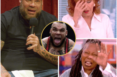 **UNBELIEVABLE ON-AIR TAKEOVER: TYRUS SHOCKS *THE VIEW* HOSTS WITH BRUTAL ATTACK, EXPOSES THEIR ‘FAKE JOURNALISM’—YOU WON’T BELIEVE WHAT HE SAID ABOUT THE ELITES!**  In an explosive moment that no one saw coming, Tyrus completely took over *The View*, launching a savage attack that left the hosts speechless. With laser-sharp precision, he called out the show’s hosts for their “fake journalism,” accusing them of crying on air while ordinary Americans suffer in silence. As Tyrus ripped into the elites, social media erupted in fury—was this a moment of truth, or a reckoning that will change the media landscape forever?  The bold, unfiltered words Tyrus unleashed will make you rethink everything you know about the media and its influence. This isn’t just a TV moment—it’s a wake-up call. Get ready for the jaw-dropping reality that the hosts never saw coming.  **Watch the full showdown now—this is one moment that will leave you speechless!**