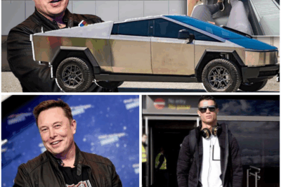 🚨🚨🚨SHOCKING SIGHT: CRISTIANO RONALDO SPOTTED ARRIVING AT TRAINING IN TESLA CYBERTRUCK—IS HE PROMOTING ELON MUSK’S HOTTEST NEW RIDE?**  Full story below 👇👇👇