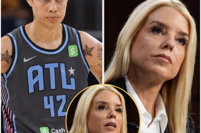 **”BOMBSHELL RULING: BRITTNEY GRINER BANNED FROM PARIS OLYMPICS AFTER EPIC LEGAL SHOWDOWN WITH PAM BONDI—A TITAN FALLS!”**  In a jaw-dropping twist that’s rocking the sports world, Brittney Griner has been **officially banned** from competing in the Paris Olympics following a high-stakes, explosive legal battle with Pam Bondi. The ruling has set off a wildfire of debate, with some hailing it as a monumental victory for fairness in sports, while others are calling it an outrageous injustice.  This landmark decision isn’t just about one athlete—it’s the fall of a global superstar that could **reshape the future of competitive athletics** forever.  **What happened in the courtroom that led to this shocking outcome, and what does it mean for the future of women’s sports?** Stay tuned—the controversy is only just beginning.