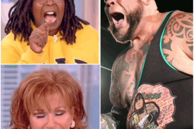 🚨🚨🚨LIVE TV EXPLOSION: TYRUS SHOCKS *THE VIEW* WITH “HANG ME ON LIVE TV” OUTBURST—THEN GRABS THE MICROPHONE AND STORMS OFF!  What started as a heated debate quickly spiraled into one of the most dramatic, jaw-dropping moments in daytime television history. Tyrus, making an unexpected appearance on *The View*, accused the hosts of setting him up in a fiery outburst that left the entire studio frozen. *“You brought me here to hang me!”* he shouted, sending shockwaves through the live audience.  Chaos erupted as Joy Behar shot to her feet, Whoopi Goldberg struggled to keep her composure, and producers scrambled to cut to commercial. In a final act of defiance, Tyrus grabbed the microphone, delivering one last electrifying moment before storming off the set, leaving viewers gasping in disbelief and flooding social media with questions.  Was this a spontaneous meltdown or a carefully orchestrated media moment?** Fans are still reeling from the shocking turn of events—**you won’t believe what happens next.  Watch the full, unfiltered chaos unfold below! 👇👇👇