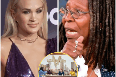 🚨“DAYTIME TELEVISION SHATTERS: CARRIE UNDERWOOD TAKES ON *THE VIEW* WITH \$100 MILLION LAWSUIT—AND WHAT HAPPENED NEXT WILL BLOW YOUR MIND!”  It was the moment that forever changed daytime television—and met its match. Carrie Underwood, beloved country music icon and America’s sweetheart, has dropped a bombshell: a \$100 million lawsuit against *The View*. The seismic fallout is sending shockwaves through Hollywood and beyond, shaking the foundations of the entertainment industry.    What began as a seemingly routine roundtable of “lighthearted” banter turned into a fiery on-air clash. Insiders are calling it one of the most brutal, jaw-dropping takedowns in network history. The studio fell into stunned silence as Whoopi Goldberg unleashed a biting, personal string of eight words that hit harder than anyone could have expected. For a split second, the air was thick with tension—then the outrage erupted.    What did Whoopi say that sparked this explosive legal battle, and how will it reshape the future of daytime TV? Stay tuned—this is just the beginning of a drama no one saw coming.👇