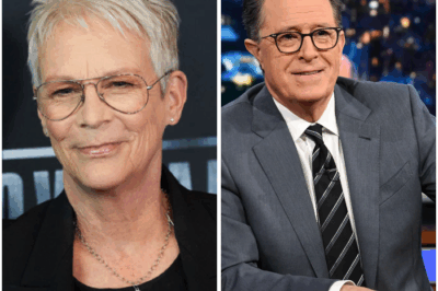 “JAMIE LEE CURTIS ACCUSES CBS OF ‘GAGGING’ HER AFTER COLBERT’S EXIT—SHOCKING ALLEGATIONS ROCK LATE-NIGHT TELEVISION!”    In an explosive revelation that’s sending shockwaves through the entertainment world, **Jamie Lee Curtis** has made a bombshell accusation against CBS, claiming the network **”gagged”** her after the cancellation of *The Late Show with Stephen Colbert*. As a close friend of Colbert, Curtis has gone even further, alleging that CBS orchestrated his firing as part of a *sinister conspiracy* involving **bribery, sabotage, and manipulation**.  With CBS scrambling to handle the fallout, Curtis has vowed to uncover what she believes is a **dark, hidden plot** aimed at silencing Colbert and controlling late-night television. Her chilling accusations have added fuel to the already **explosive media firestorm** surrounding Colbert’s departure.  **Is this just a retaliation or a deep-rooted conspiracy shaking the foundation of late-night TV?** The stakes are high, and the implications could **change everything** in the world of television.  What’s the truth behind CBS’s actions, and what does Curtis plan to expose next? Stay tuned as the shocking details unfold and the media world braces for the fallout.👇