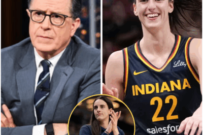 In an explosive, jaw-dropping moment that’s being called one of the **most electrifying** in late-night TV history, Stephen Colbert went off-script and delivered a searing critique of what he called the **media’s blatant bias** against basketball phenom Caitlin Clark—**live on air**.  The atmosphere was electric as Colbert’s uncensored, fiery monologue shocked the studio audience into silence—before erupting into **roaring applause**. The truth he exposed about the media’s treatment of Clark has fans buzzing and sparked an outpouring of support for the star athlete.  **What did Colbert say that had viewers cheering and left the entire media world reeling?** This revelation is bound to ignite even more controversy in the days to come.  Stay tuned for the full, earth-shaking details that are making headlines! 👇