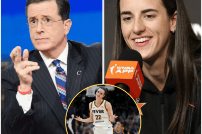 “TV HISTORY SHATTERED: STEPHEN COLBERT UNLEASHES A SEARING ATTACK ON MEDIA BIAS AGAINST CAITLIN CLARK—THE STUDIO ERUPTS IN CHAOS!”    In a moment that’s *shattering late-night TV* history, Stephen Colbert went off-script in a *searing monologue* that left fans and critics speechless. With the spotlight on him, Colbert launched a *blistering attack* on the media’s *blatant bias* against basketball phenom Caitlin Clark.  What was meant to be a typical segment turned into an *unfiltered explosion* as Colbert boldly called out the media’s unfair treatment of Clark, and the audience was left in stunned silence—before erupting into *thunderous applause*.  What did Colbert say that has fans in a frenzy and is sending shockwaves through the entire media world? The explosive truth is out, and this moment will go down as a defining moment in late-night television.  Don’t miss the full, jaw-dropping breakdown below! 👇