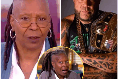 🚨”CUT IT. I SAID CUT IT. GET HIM OFF MY SET!”  In an **unbelievable TV meltdown**, Tyrus erupted live on *The View*, sending the studio into total chaos. Accusing the hosts of **“weaponizing wokeness”**, his fiery confrontation instantly left viewers speechless and the media world reeling.  What started as a heated discussion quickly escalated into an explosive **verbal takedown** as Tyrus didn’t just push back—he **obliterated** the debate. *“You people don’t debate. You ambush,”* he roared, slamming the table in frustration, accusing the co-hosts of silencing any opposition and **“performing outrage.”**  Tensions soared as Ana Navarro called him a **bully**, Joy Behar stood up in utter disbelief, and Whoopi screamed at the producers to cut the feed. In a stunning climax, Tyrus ripped off his mic and **stormed off the set** live on air, leaving the room in **absolute chaos**.  What triggered Tyrus’s explosive outburst, and what happens next in this media disaster?** This isn’t just a clash—it’s a **game-changing moment** that could leave *The View* forever altered. **Stay tuned for the jaw-dropping aftermath.👇