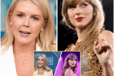 **“LIVE TV BOMBSHELL: KAROLINE LEAVITT TAKES DOWN TAYLOR SWIFT IN A SHOCKING ONSCREEN BATTLE—SWIFT LEFT UTTERLY SILENCED! WHAT DID LEAVITT SAY THAT SHUT THE POP QUEEN DOWN?”**  In a jaw-dropping moment that’s rocking the entertainment world, Karoline Leavitt completely destroyed Taylor Swift on live TV, leaving the pop icon speechless. What exactly did Leavitt say that left Swift frozen in silence? Fans are in complete shock, celebrities are stunned, and social media is erupting as everyone scrambles to understand the true story behind this unexpected clash.  Why did Taylor Swift have no comeback, and what’s really happening behind closed doors? The fallout from this explosive showdown could change everything we thought we knew about these two powerhouse figures.  **This is the moment everyone will be talking about—get ready for the explosive details that no one saw coming!**