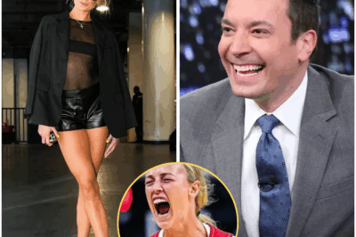 **NBC SEGMENT DESCENDS INTO CHAOS: JIMMY FALLON & WNBA STAR SOPHIE CUNNINGHAM CLASH LIVE ON AIR—SHOW ABRUPTLY CUT!**  Something *wild* just went down on *The Tonight Show*—and absolutely no one saw it coming. What was meant to be a routine guest appearance quickly spiraled into total chaos when Sophie Cunningham and Jimmy Fallon unexpectedly clashed live on air. The tension was palpable, leaving the studio in shock as Fallon and Cunningham’s heated exchange unfolded in real time.  Producers scrambled frantically, the cameras cut, and viewers were left in disbelief, wondering: *What just happened on live TV?*  Now, social media is exploding, with fans demanding answers. Was this a scripted moment gone wrong, or has something far more intense gone down behind the scenes?  **What truly went down between Fallon and Cunningham? The full story is unfolding, and you won’t believe the details!**