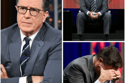 STEPHEN COLBERT BREAKS HIS SILENCE AFTER CBS CANCELS THE LATE SHOW  What happens when one of America’s sharpest satirical voices is suddenly silenced—no warning, no explanation, right in the middle of his legacy and an intense election season? Stephen Colbert took the stage to answer that question, and what followed was nothing short of extraordinary.  The familiar lights at Ed Sullivan Theater flickered on, just as they had for nearly a decade, but tonight felt entirely different. The crowd erupted in applause, anticipation filling the air. But as Colbert stepped out from behind the curtain, something was off. His signature smile—warm, familiar, but always sharp with irony—carried an undeniable weight.  “I know what you’re wondering,” Colbert began, standing alone beneath the iconic Late Show arch. “Why now? Why this? And where am I going next?”  The room fell into complete silence. The band stood still. This wasn’t a monologue. This was a reckoning.  What was Colbert’s real message? And how will this bombshell reshape the future of late-night television? The answers are more shocking than you could ever expect. Stay tuned, because this is just the beginning.