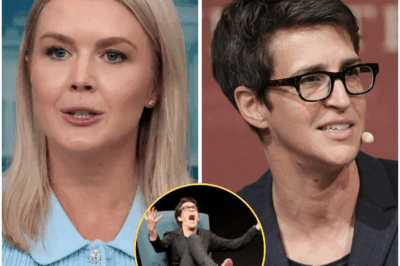 **TV FIRESTORM: KAROLINE LEAVITT AND RACHEL MADDOW’S EXPLOSIVE ON-AIR SHOWDOWN LEAVES VIEWERS SPEECHLESS—“HOW COULD YOU BE SO STUPID?” IGNITES MEDIA FRENZY!**  In a jaw-dropping twist that has rocked the TV world, Rachel Maddow demanded security remove Karoline Leavitt from the set after an explosive confrontation that spiraled wildly out of control. What started as a heated debate quickly escalated into a full-blown confrontation, with Leavitt’s daring remarks pushing Maddow to the edge.  The studio was thrown into chaos, and the tension was palpable as Maddow, visibly shaken, called for Leavitt to be escorted off the set. What was said during this fiery exchange that drove Maddow to take such extreme measures?  **The shocking details behind this on-air meltdown are just beginning to unfold—what was the real trigger, and how did the situation spiral into madness?** The fallout is igniting a media frenzy, and viewers are left questioning everything. 👇