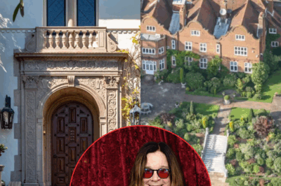 “Inside Ozzy Osbourne’s $1 Billion Mansion: A Tour of the Rock Legend’s Extravagant Estate Featuring Gothic Charm, Iconic Memorabilia, and a Tranquil Garden. Ozzy Osbourne’s Beverly Hills mansion, valued at nearly $1 billion, is more than just a home; it’s a reflection of his larger-than-life career and eccentric style. From a massive music room filled with memorabilia to a serene garden offering quiet reflection, the estate showcases both his rock ‘n’ roll legacy and love for peace. Explore the luxurious spaces that define the iconic Black Sabbath frontman’s personal sanctuary.”